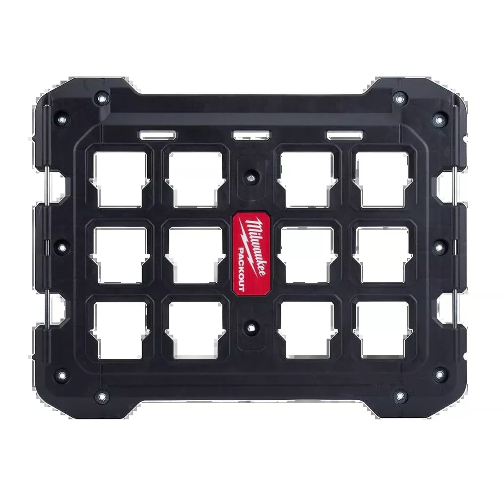 Milwaukee PACKOUT™ Mounting Plate – Durable & Secure Storage